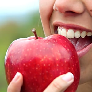 Amylase can be found in raw fruits like apple.