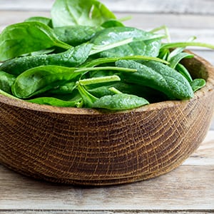 Betaine hydrochloride is a powerful digestive aid that can be found in foods such as spinach.