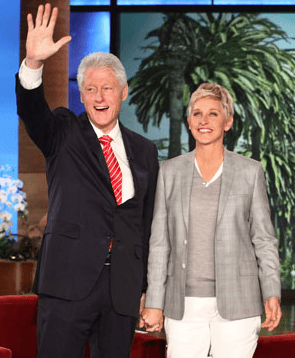 Former President Bill Clinton and Ellen Degeneres talk Vegan