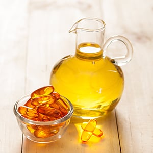 Healthy skin and hair are one of many fish oil benefits.