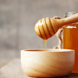 Glucose oxidase can be found in honey.