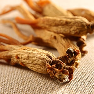 Ginseng is one of the best herbs for anti-aging benefits.