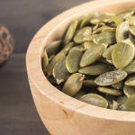 Pumpkin seeds are one of the top foods with manganese.