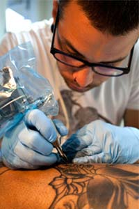 Chemicals in tattoo ink face scrutiny from the FDA