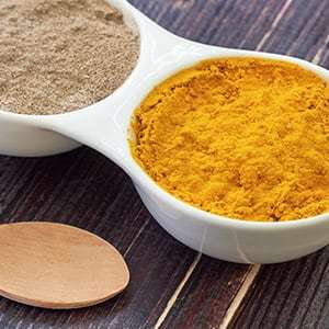 Turmeric and black pepper are great for liver health.