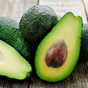 Avacado is loaded with potassium and healthy fats.